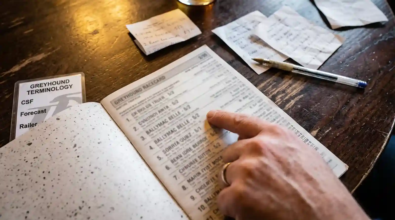 Greyhound betting glossary — A to Z of dog racing and betting terminology