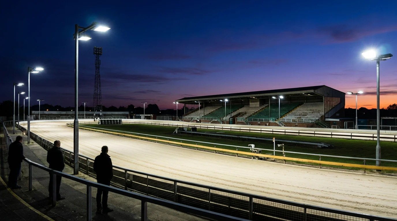UK greyhound racing tracks guide covering all GBGB licensed venues, distances and major events